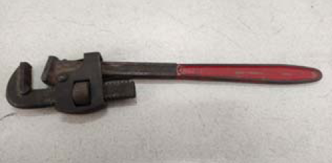 Adjustable pipe wrench