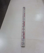Levelling staff(4m) - wooden and alluminium