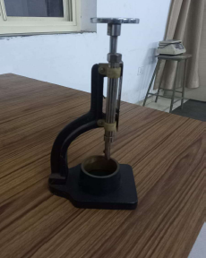 Vicat needle apparatus
